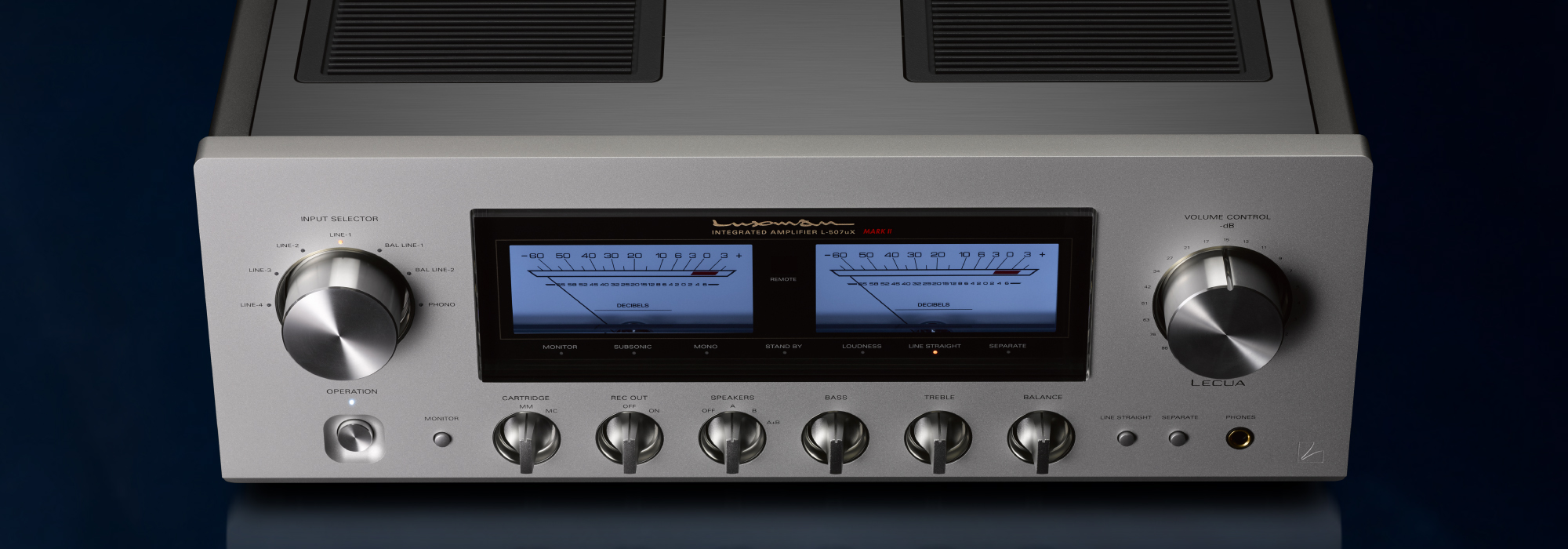 L-507uXII | INTEGRATED AMPLIFIERS | PRODUCTS | LUXMAN | Seeking 