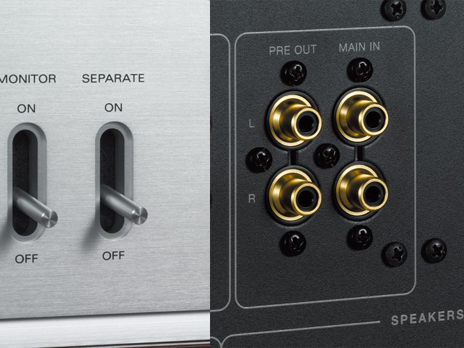 Future proof separate amplifier structure