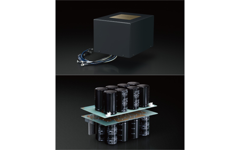 Highly-regulated Power Supply<br>Large EI-Core Power Transformer and High-Capacity Filter Capacitors