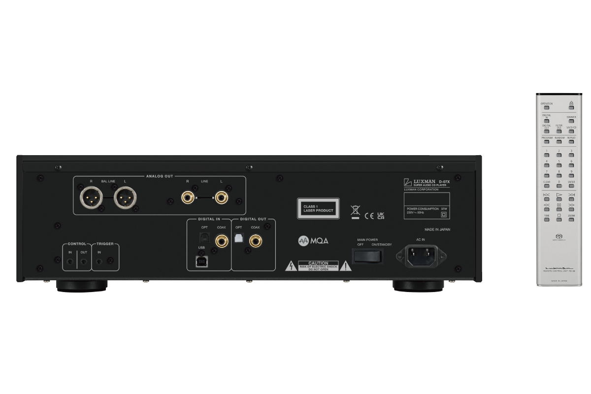 Luxman CENTENNIAL black D-07X