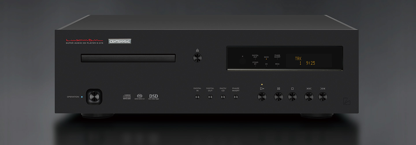 Luxman CENTENNIAL black D-07X