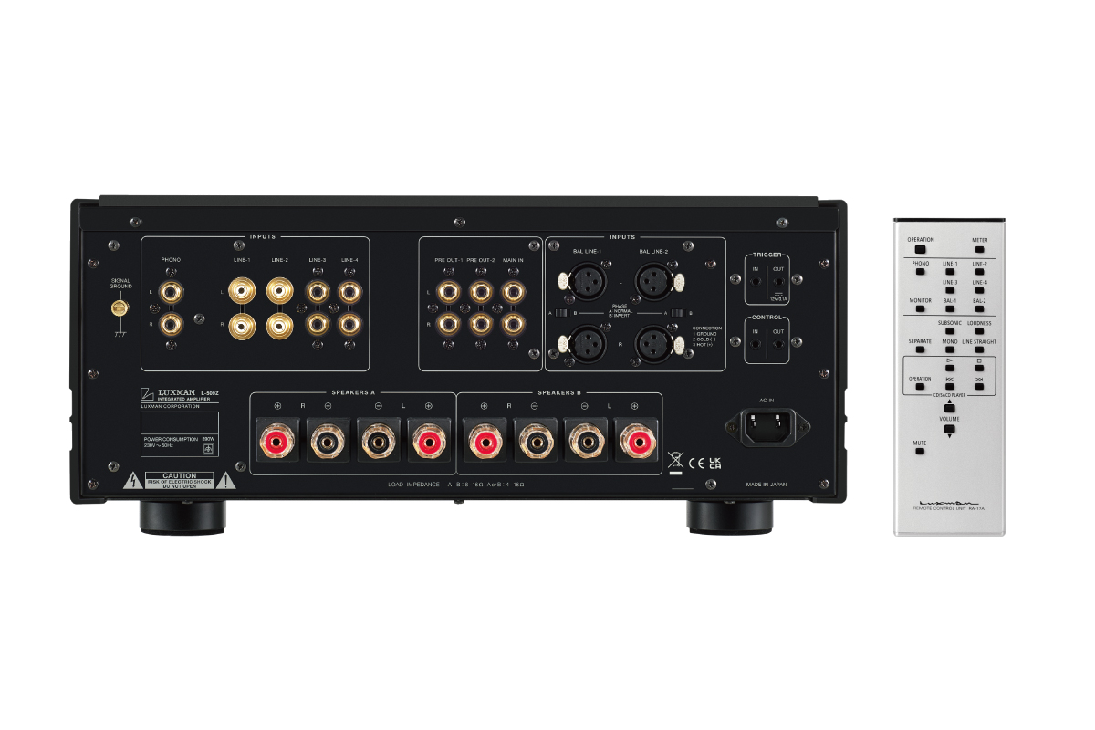 Luxman CENTENNIAL black L-509Z
