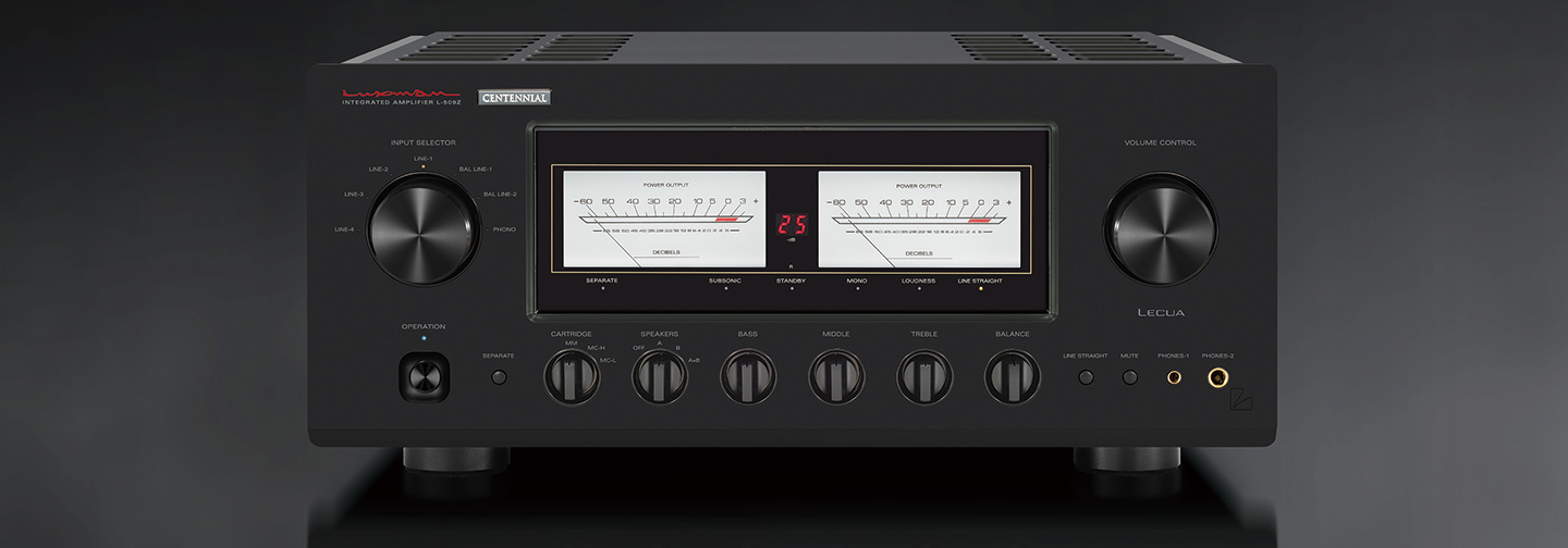 Luxman CENTENNIAL black